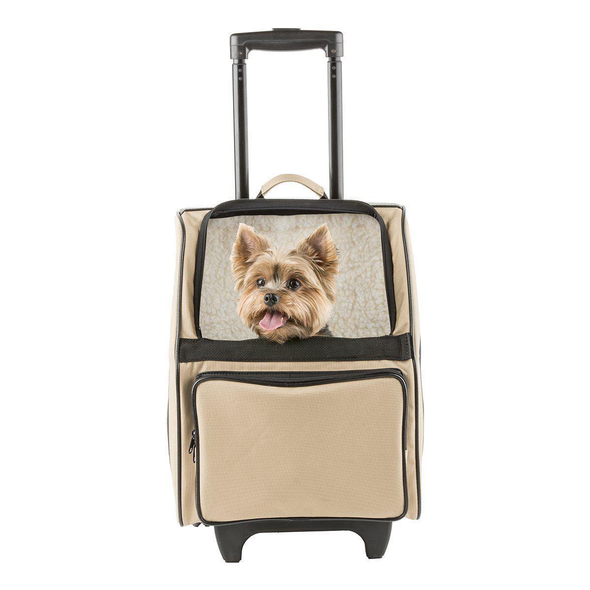 Petote Rio Dog Carrier Khaki