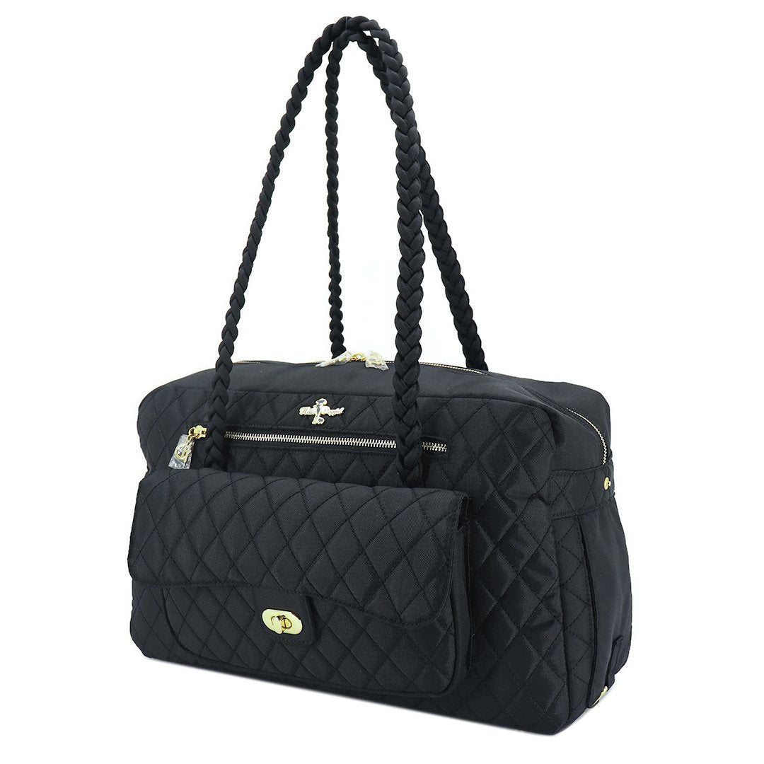 Porsha Dog Carrier Black